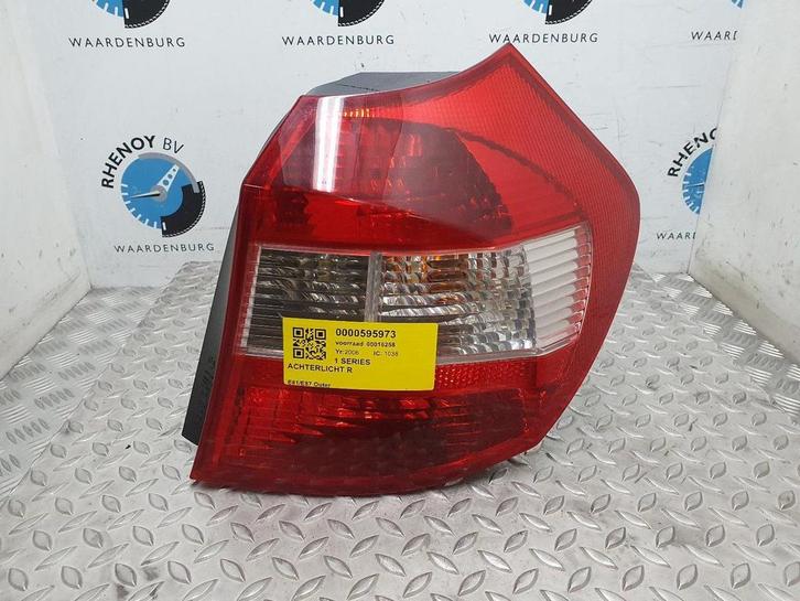 B.M.W. 1 SERIES E87 130i Cup [R_TAILLIGHT] 2006, Auto-onderdelen, Verlichting, Gebruikt, ARN erkend, Stiba lid, Erkend duurzaam