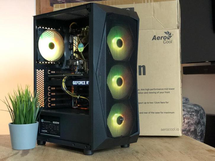 RGB Game PC -  RTX2060  - i7 9700K - 16Gb - 1.2TB -  Win 11, Computers en Software, Processors, Nieuw, 8-core, 3 tot 4 Ghz, Ophalen of Verzenden