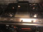 Boretti kookplaat met fry-top en wokbrander, 60 cm of meer, Vrijstaand, Gebruikt, Ophalen