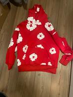 Denim Tears Rode Hoodie Maat S-M, Kleding | Heren, Truien en Vesten, Ophalen of Verzenden, Gedragen, Maat 46 (S) of kleiner, Rood