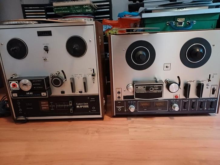 2 Akai bandrecorders te koop., Audio, Tv en Foto, Bandrecorders, Bandrecorder, Ophalen of Verzenden