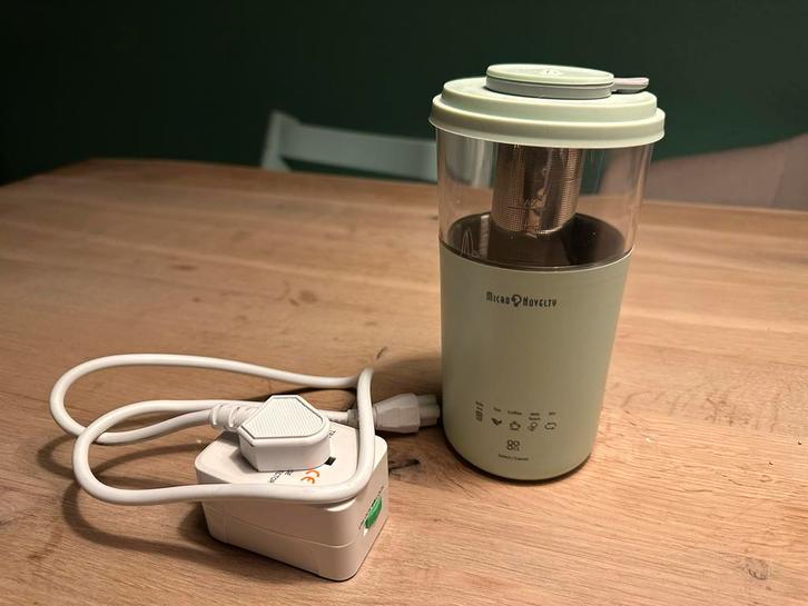 MicroNovelty Milk Tea Maker/Frother/Teapot/Coffee Maker, Witgoed en Apparatuur, Koffiezetapparaten, Zo goed als nieuw, Gemalen koffie