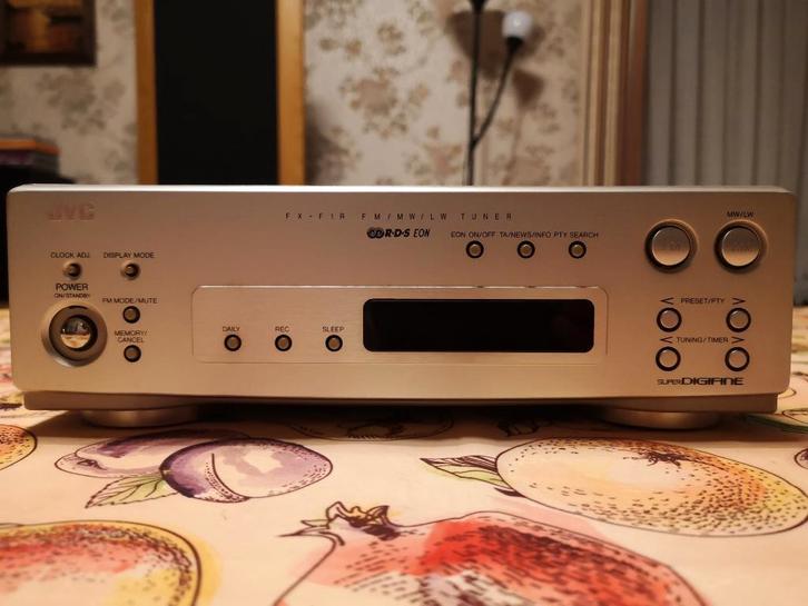JVC FX-F1R Super Digifine Tuner in prima staat ! Zelden !, Audio, Tv en Foto, Tuners, Gebruikt, Ophalen of Verzenden