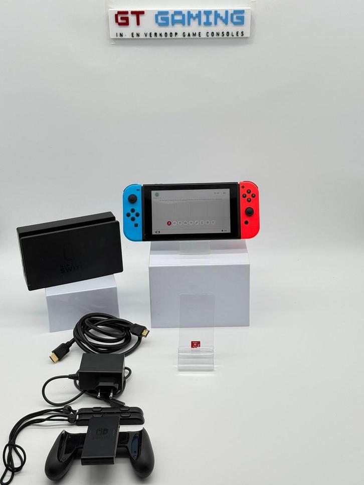 NINTENDO SWITCH V1 2017 160GB XAJ40036160095 SUBLIEME STAAT, Spelcomputers en Games, Spelcomputers | Nintendo Switch, Zo goed als nieuw