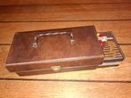 koffer met cassettebandjes vintage vooral jaren tachtig, Ophalen of Verzenden, Gebruikt, 2 t/m 25 bandjes