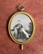 Klein ovaal fotolijstje Jyden Colonel Campbell, Ophalen of Verzenden