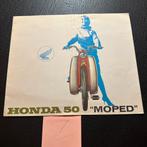 HONDA 50 Moped - 1963 (#7) Bromfiets folder, Verzenden, Gelezen