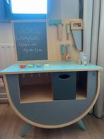 Sebra Kinderwerkbank Houten speelgoed werkbank in goede staa, Ophalen, Gebruikt, Hout
