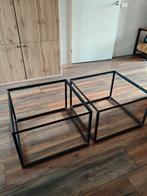 2x Stalen Frame voor Salontafel - 60x60x40cm, Tafelpoot, Gebruikt, 50 tot 100 cm, Vierkant