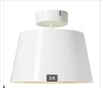 Ikea hanglamp Kulla wit metaal 50cm, Metaal, Ophalen