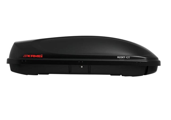 Kamei Husky 420 - Dakkoffer - Black Glossy - 420 Liter, Auto diversen, Dakkoffers, Nieuw, Ophalen of Verzenden