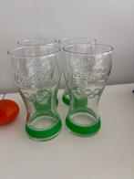 4 Coca-Cola Olympische Spelen Glazen - Londen 2012, Glas of Glazen, Ophalen of Verzenden, Effen, Glas