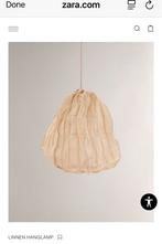 Zara Home Linnen Hanglamp - Nieuw!, Ophalen, Nieuw, Stof, 75 cm of meer