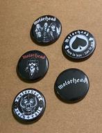 MOTÖRHEAD buttons speldjes pins Lemmy, Verzenden, Nieuw, Button