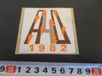 sticker avondvierdaagse A4D 1982 *, Ophalen, Zo goed als nieuw