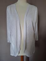 Nieuw wit stretch vest met kant, maat XL, Ophalen of Verzenden, Nieuw, Maat 46/48 (XL) of groter, Wit