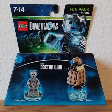 Lego Dimensions 71238 Doctor Who Cyberman Dalek Funpack (nw) beschikbaar voor biedingen