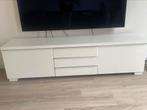 IKEA TV kast - hoogglans wit, Ophalen, 150 tot 200 cm, Zo goed als nieuw, Minder dan 100 cm