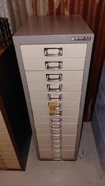 Vintage ijzeren ladekast - Bisley ladekastje, Gr1, Gebruikt, Gr1, Gr1