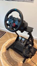 Logitech G29 Racestuur + Standaard + Shifter+ 3 pendalen, Ophalen, Zo goed als nieuw