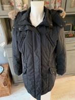Mooie warme winterjas van JACKPOT maat S - met capuchon, Douwenmaat 8-3 Meppel, Info@again.nu, Zwart, Jackpot