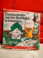 SRV servetten GEFELICITEERD  MET HET 25JARIG JUBILEUM, Nieuw, Overige typen, Heineken, Ophalen of Verzenden