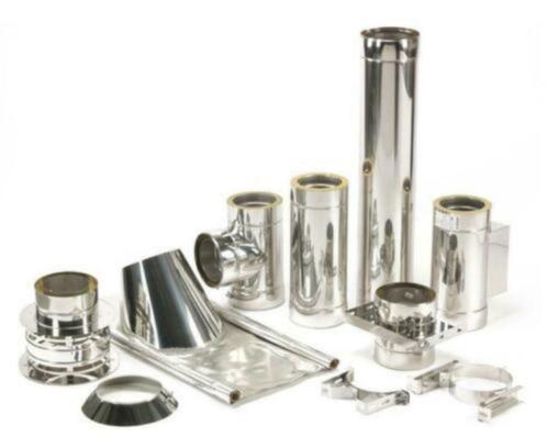 HOLETHERM dubbelwandig rookkanaal schoorsteen kachelpijp, Huis en Inrichting, Woonaccessoires | Overige, Nieuw, Ophalen of Verzenden