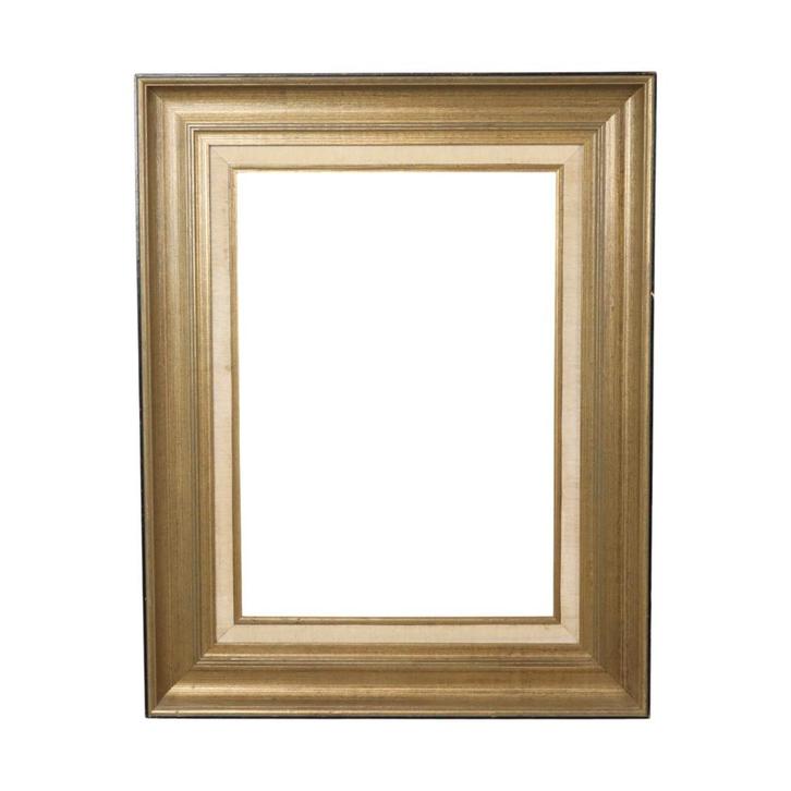 Grote Klassieke Gouden Lijst Grenenhout Strak Ontwerp 97cm, Huis en Inrichting, Woonaccessoires | Lijsten, Gebruikt, 75 cm of meer