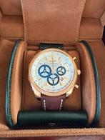 BREITLING Bentley Barnato Racing Watch rose gold  Full set, Ophalen, Leer, Breitling, Polshorloge