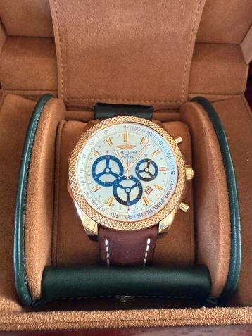 BREITLING Bentley Barnato Racing Watch rose gold  Full set beschikbaar voor biedingen