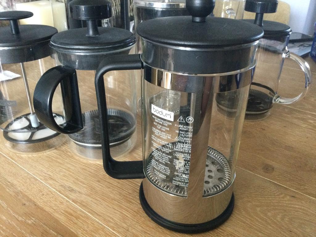 Melkopschuimer Bodum, Ophalen of Verzenden, Zo goed als nieuw, Handmatige melkopschuimer