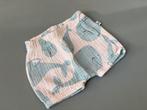 Mousseline baby short met walvisjes, maat 50, Kinderen en Baby's, Babykleding | Maat 50, Zeeman, Broekje, Jongetje of Meisje, Ophalen of Verzenden