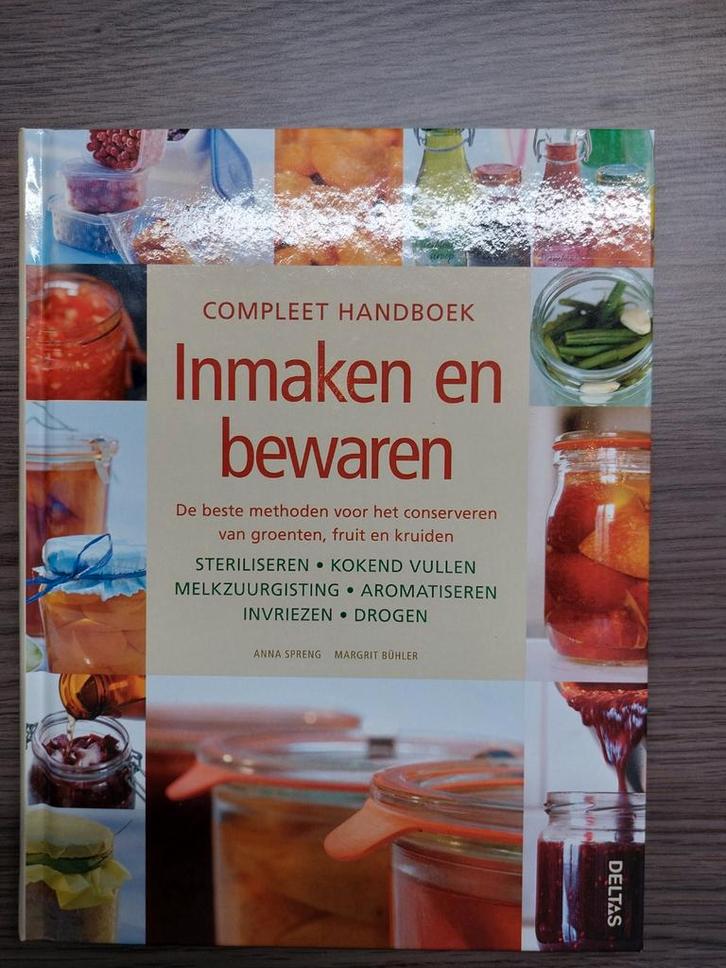 Inmaken en bewaren - Anne Spreng & Magrit Bühler, Boeken, Kookboeken, Zo goed als nieuw, Overige typen, Europa, Gezond koken, Vegetarisch