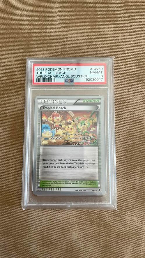 Tropical Beach #BW50, Hobby en Vrije tijd, Verzamelkaartspellen | Pokémon, Zo goed als nieuw, Verzenden
