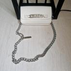 DKNY Wit Leren Tasje - Zo Goed Als Nieuw!, Sieraden, Tassen en Uiterlijk, Tassen | Damestassen, Ophalen of Verzenden