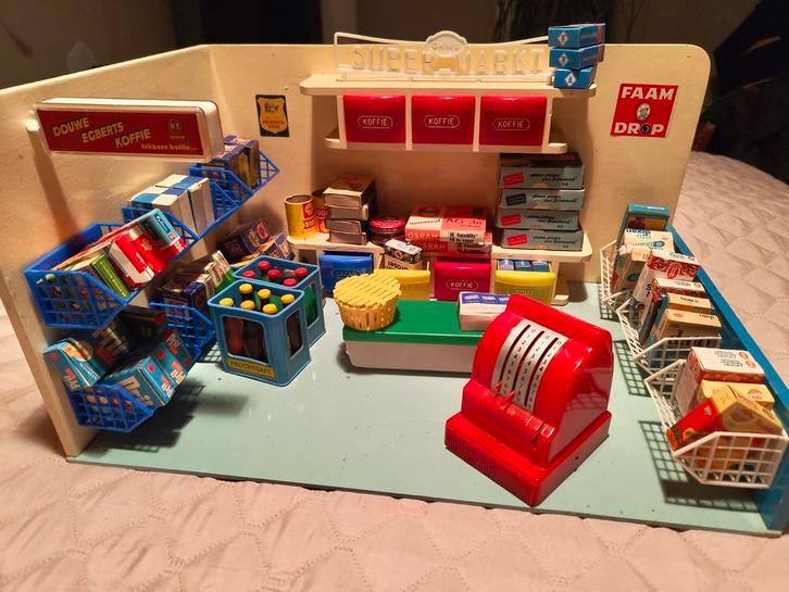 Retro Speelgoedwinkeltje - 1970s, Kinderen en Baby's, Speelgoed | Speelkeukens, Zo goed als nieuw, Ophalen of Verzenden