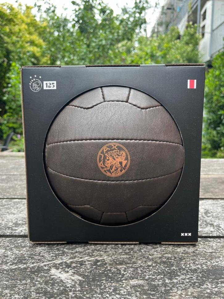 AFC Ajax leren Voetbal 125 jarig jubileum zeer beperkte opl, Sport en Fitness, Voetbal, Nieuw, Bal, Ophalen of Verzenden