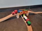 Houten trein - Brugdeel, Ophalen of Verzenden, Zo goed als nieuw