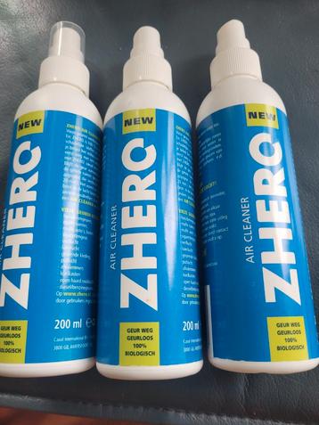 ZHERO - Biologische Luchtreiniger - Air Cleaner 3x200ml  beschikbaar voor biedingen