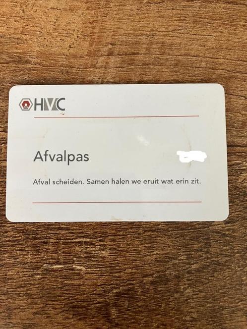HVC afvalpas naar druppel / tag, Computers en Software, Geheugenkaartlezers, Nieuw, Ophalen of Verzenden