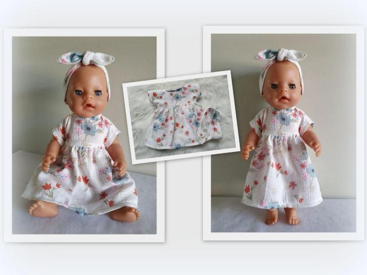 Poppenkleertjes kleertjes voor een baby pop van 43 cm no 161, Kinderen en Baby's, Speelgoed | Poppen, Nieuw, Babypop, Ophalen of Verzenden
