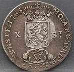 X Stuiver 1786 West Friesland VOC - 10 Stuiver 1786, Postzegels en Munten, Munten | Nederland, Vóór koninkrijk, Verzenden, Zilver
