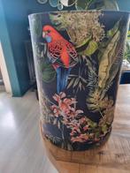 Grote Lampenkap met Tropische Print, Huis en Inrichting, Lampen | Lampenkappen, Ophalen, 25 tot 50 cm, Botanisch, Rond