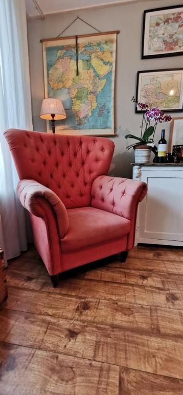 Grote stoel : oorfauteuil  beschikbaar voor biedingen