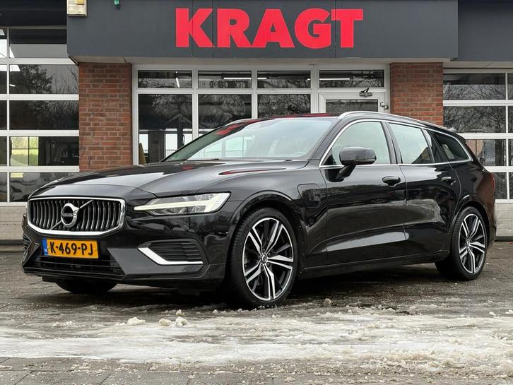 Volvo V60 Inscription 2.0 T6 Recharge AWD - Leder - LED - 19, Auto's, Volvo, Bedrijf, Te koop, V60, 4x4, ABS, Airbags, Airconditioning