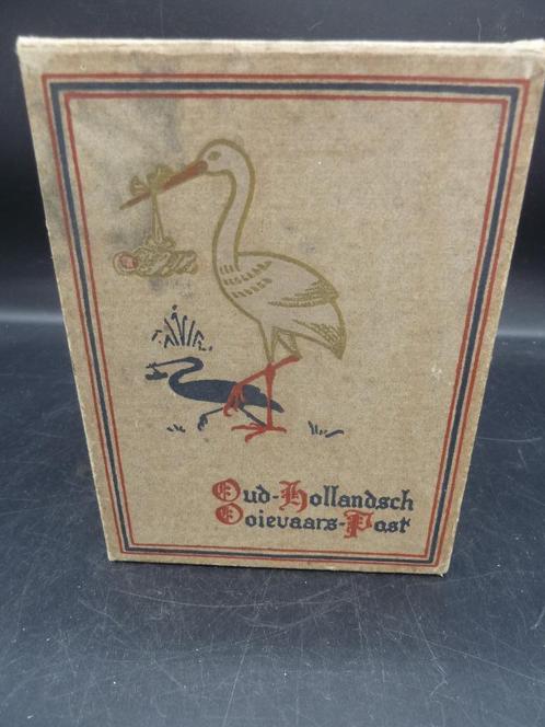 Oud-Hollandsche ooievaarspost kaartjes antiek, Antiek en Kunst, Curiosa en Brocante, Ophalen of Verzenden