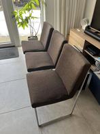 Harvink Point eetkamerstoelenset, Ophalen, Gebruikt, Bruin, Metaal