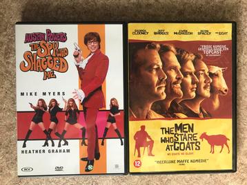 Dvd Austin Powers en Men who stare at goats per stuk beschikbaar voor biedingen