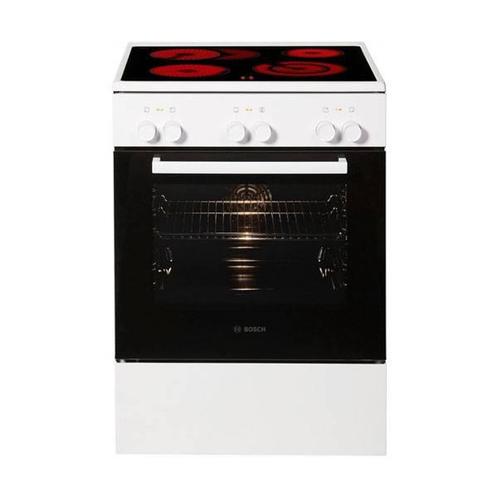 Bosch keramisch fornuis HKA090220, Witgoed en Apparatuur, Fornuizen, Nieuw, Vrijstaand, Keramisch, 4 kookzones, Minder dan 85 cm