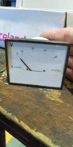 Volt meter nurberger tot 40 volt, Ophalen of Verzenden, Gebruikt